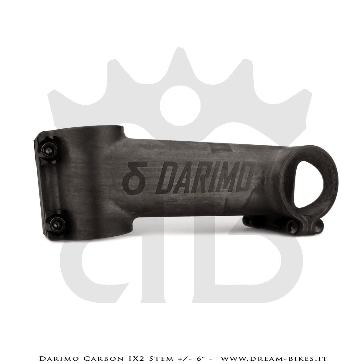 Darimo Carbon IX2 Attacco Manubrio Ultraleggero - 6 gradi