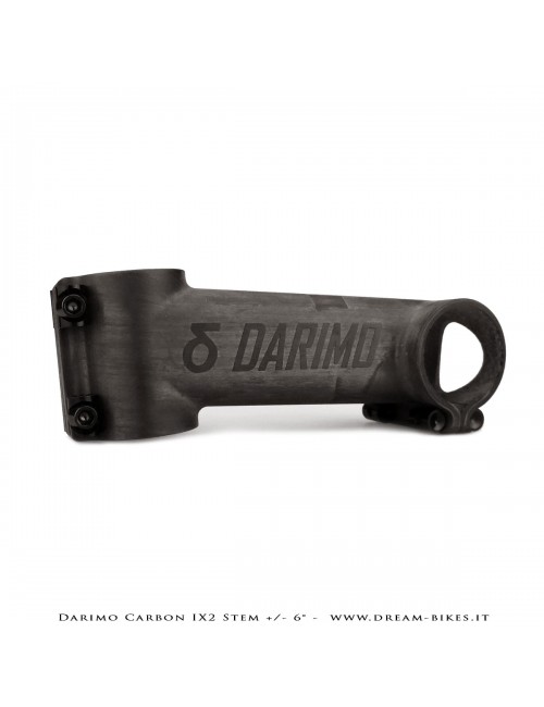 Darimo Carbon IX2 Attacco Manubrio Ultraleggero - 6 gradi
