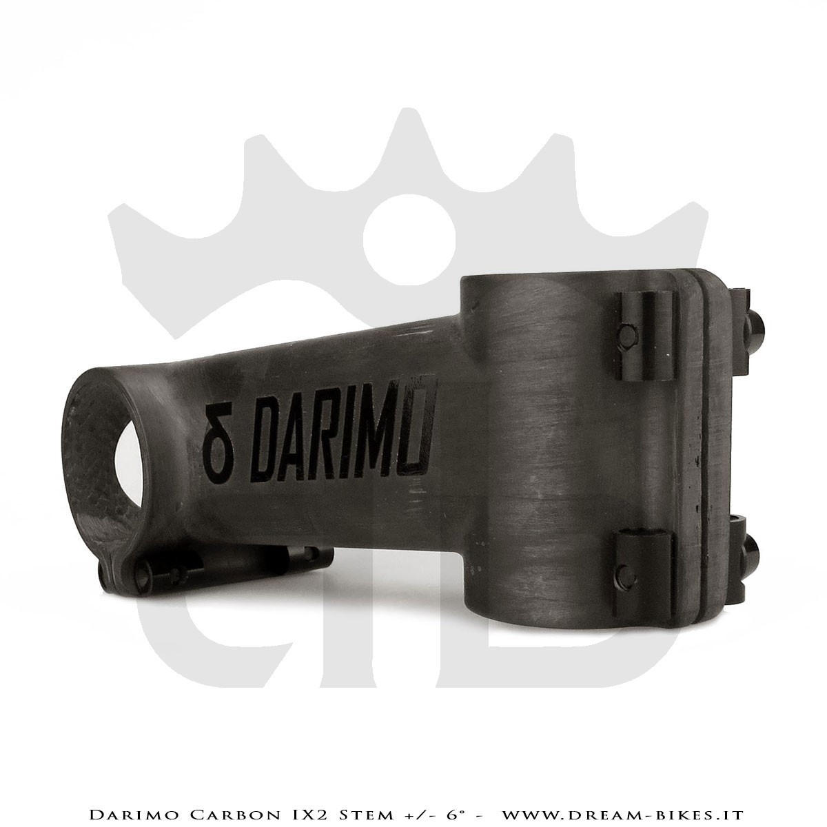 Darimo Carbon IX2 Attacco Manubrio Ultraleggero - 6 gradi