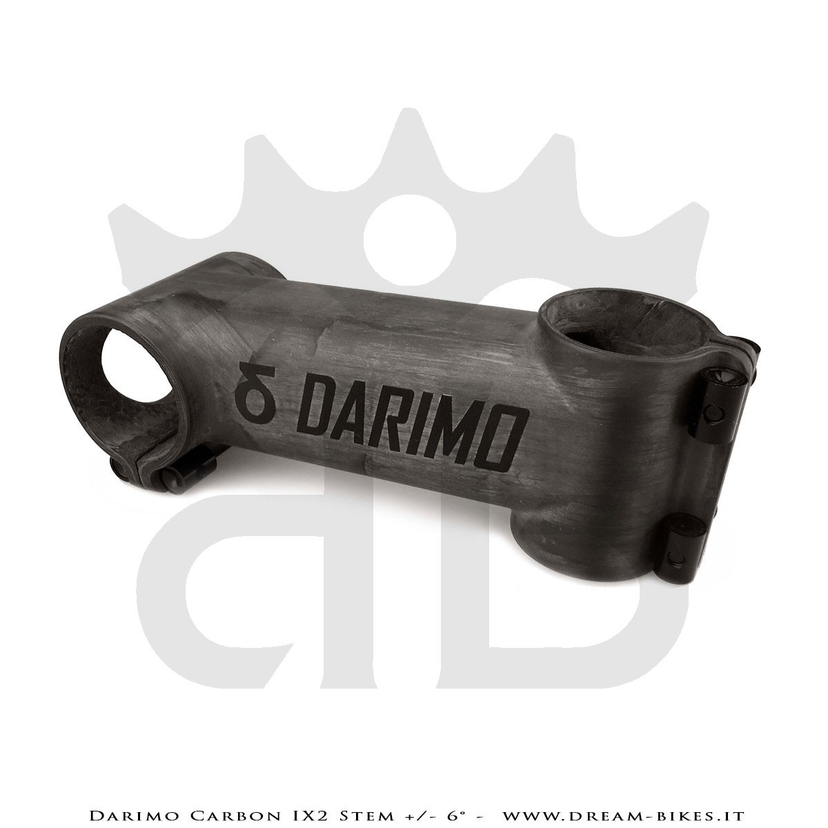 Darimo Carbon IX2 Attacco Manubrio Ultraleggero - 6 gradi
