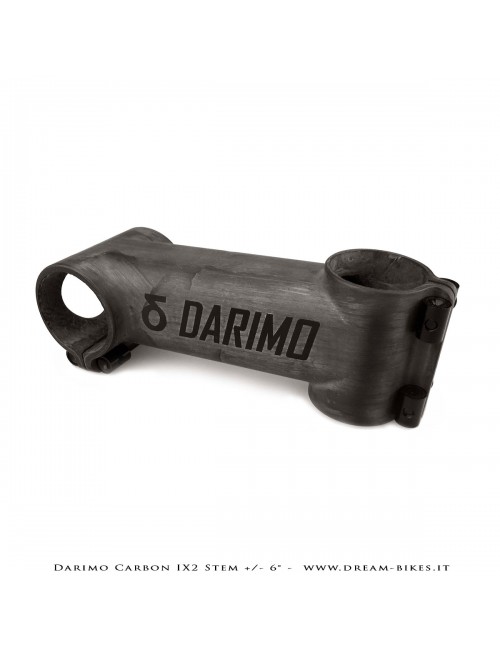 Darimo Carbon IX2 Attacco Manubrio Ultraleggero - 6 gradi