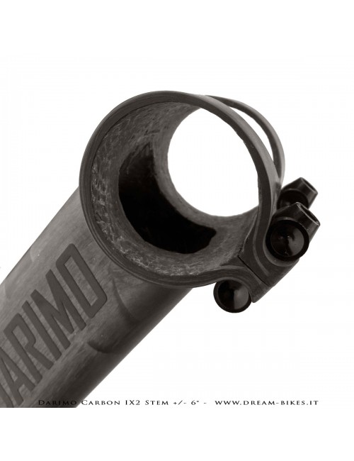 Darimo Carbon IX2 Attacco Manubrio Ultraleggero - 6 gradi