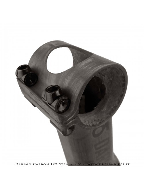 Darimo Carbon IX2 Attacco Manubrio Ultraleggero - 6 gradi