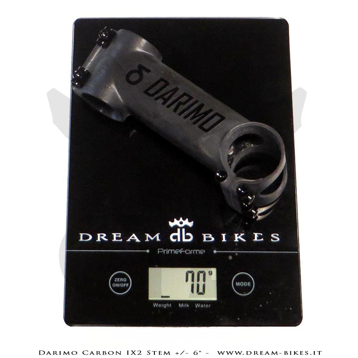 Darimo Carbon IX2 Ultralight Stem - 6 degrees