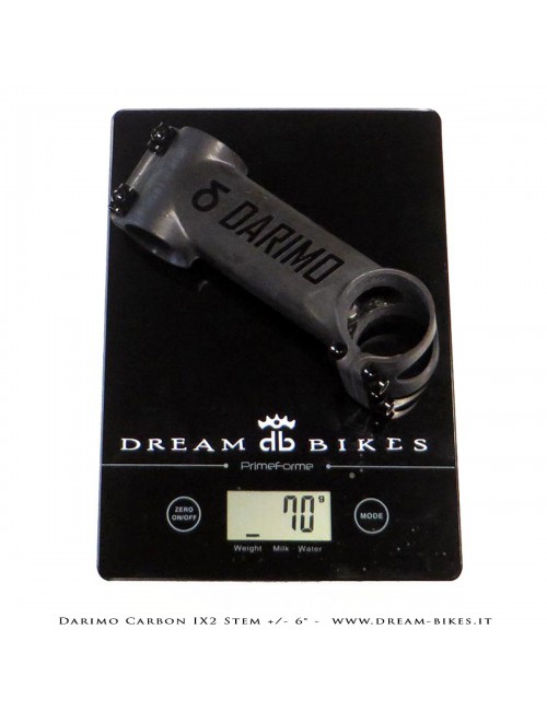 Darimo Carbon IX2 Ultralight Stem - 6 degrees
