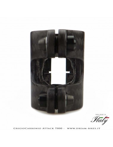GrigioCarbonio Attack T800 Attacco Manubrio Carbon Ultraleggero