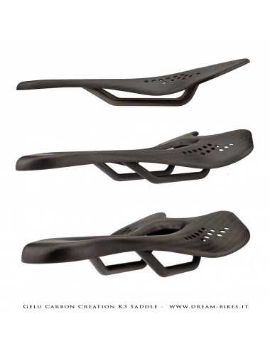 Gelu Carbon Creation K3 Sella Full Carbon 42 gr. La Più Leggera Al Mondo