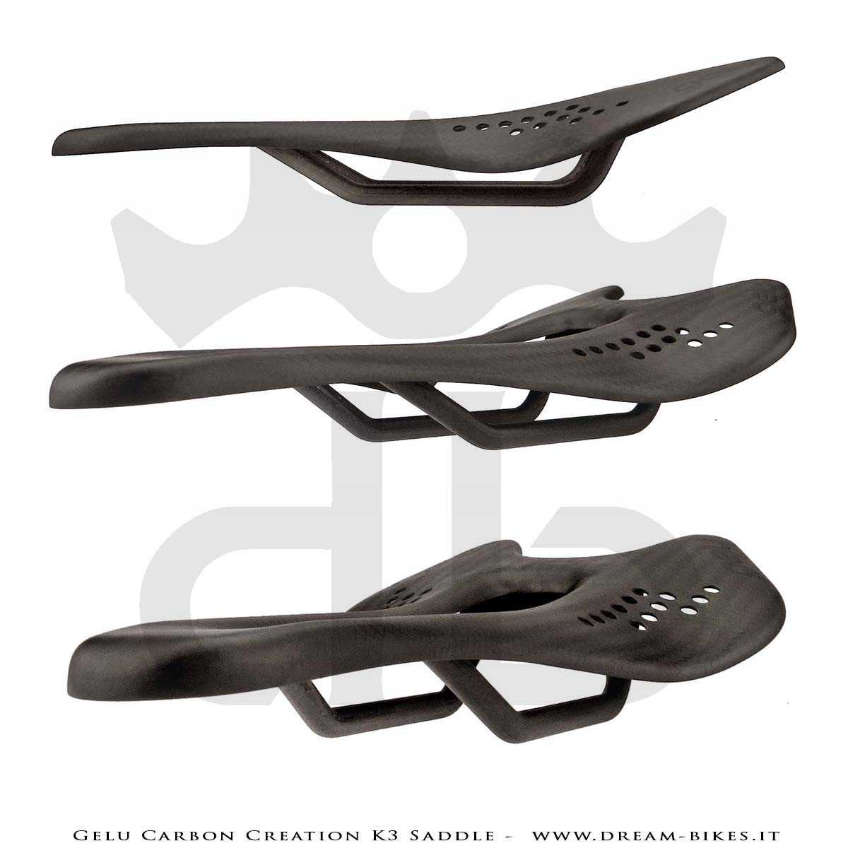 Gelu Carbon Creation K3 Sella Full Carbon 42 gr. La Più Leggera Al Mondo