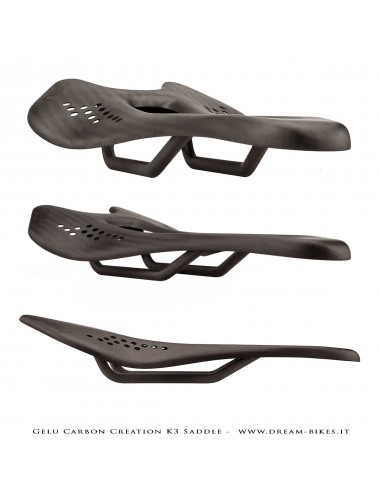 Gelu Carbon Creation K3 Full Carbon Saddle 42 gr. The Lightest In The World