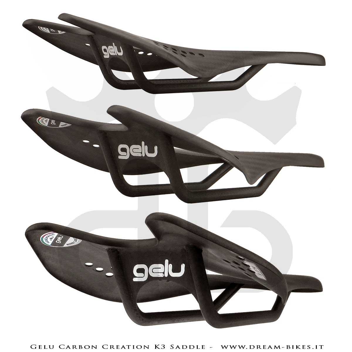 Gelu Carbon Creation K3 Sella Full Carbon 42 gr. La Più Leggera Al Mondo