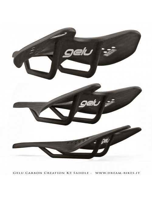 Gelu Carbon Creation K3 Sella Full Carbon 42 gr. La Più Leggera Al Mondo