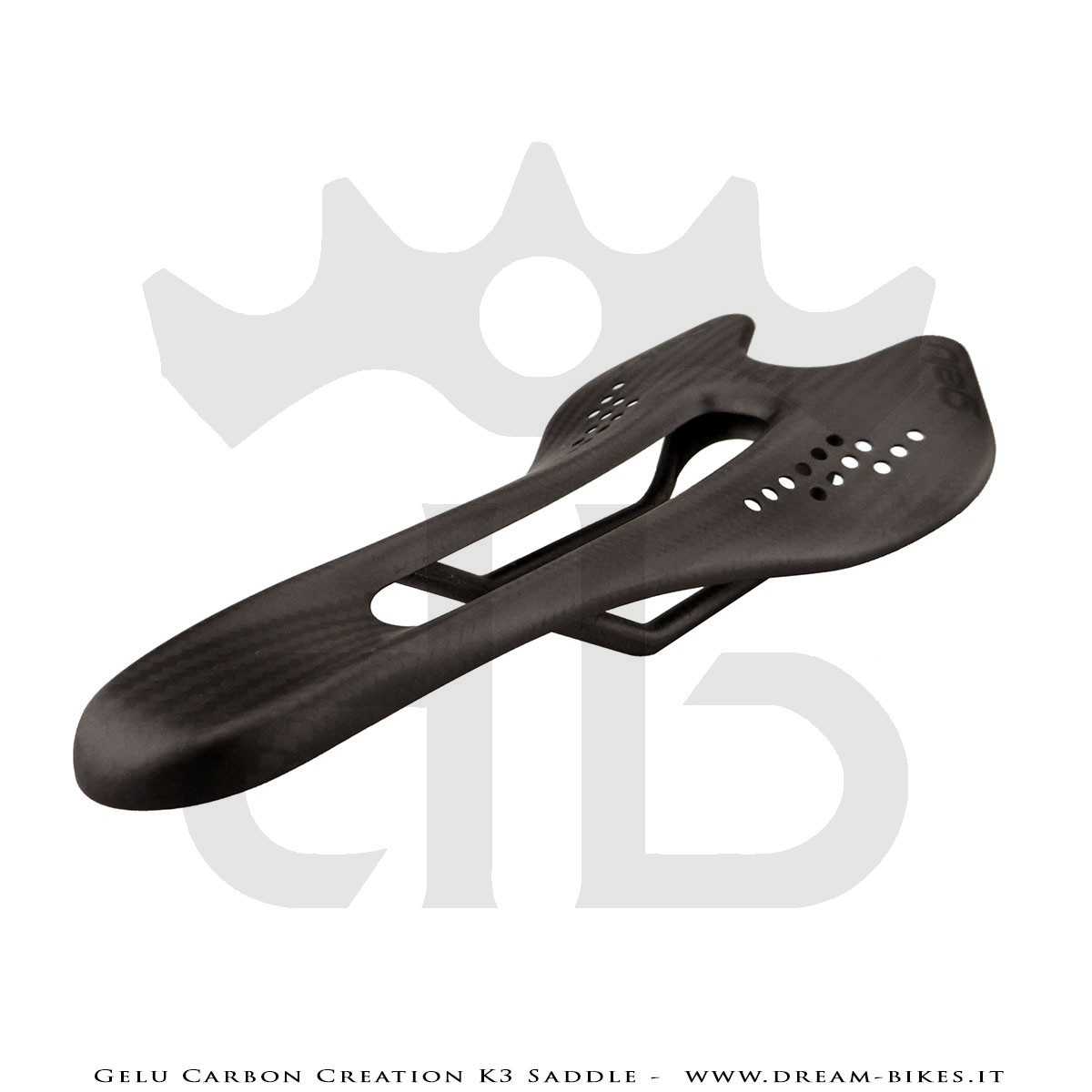 Gelu Carbon Creation K3 Full Carbon Saddle 42 gr. The Lightest In The World