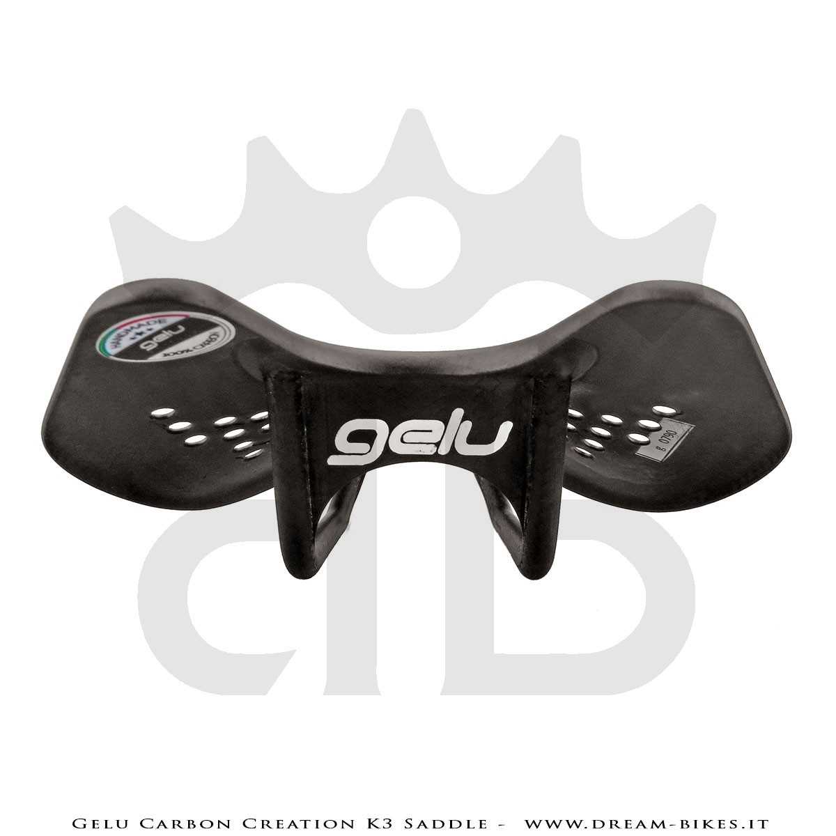 Gelu Carbon Creation K3 Full Carbon Saddle 42 gr. The Lightest In The World
