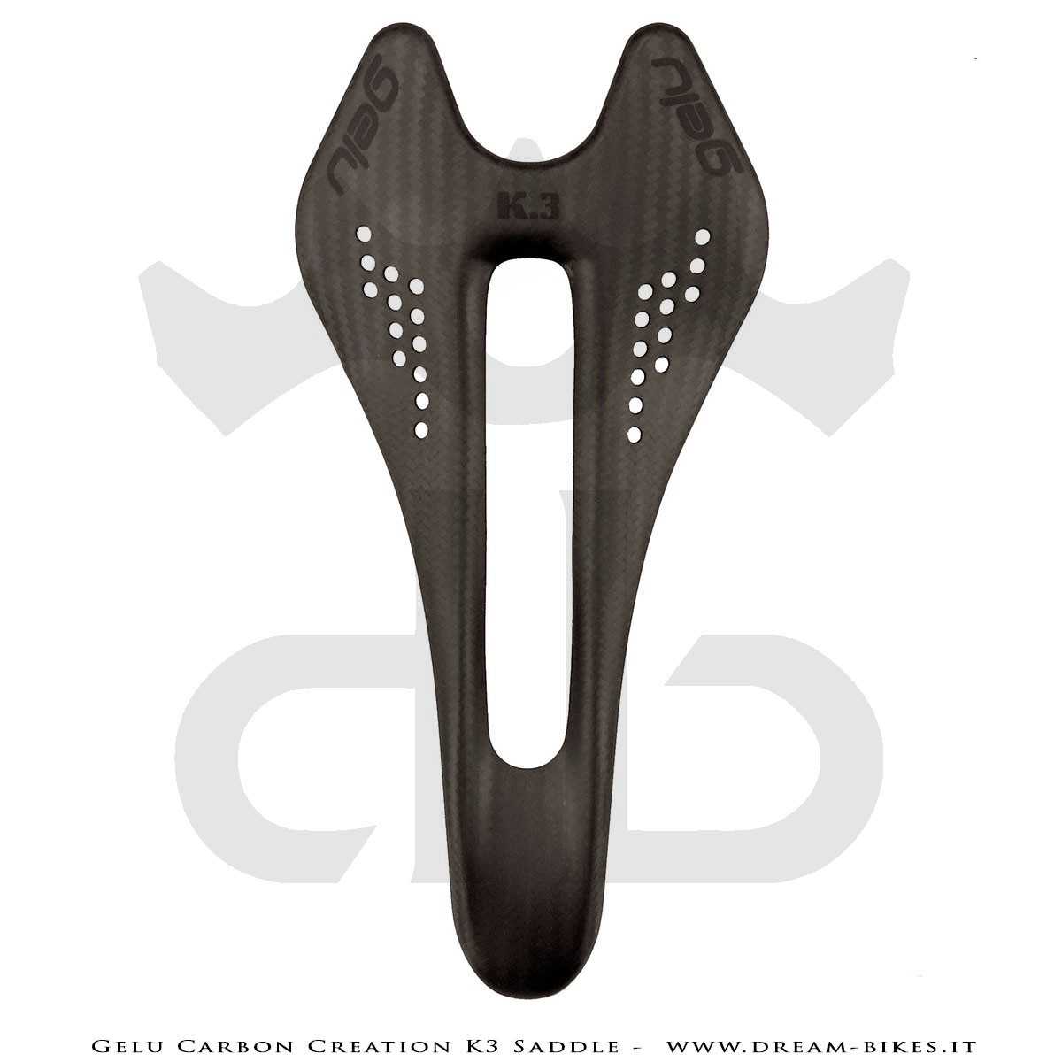 Gelu Carbon Creation K3 Sella Full Carbon 42 gr. La Più Leggera Al Mondo