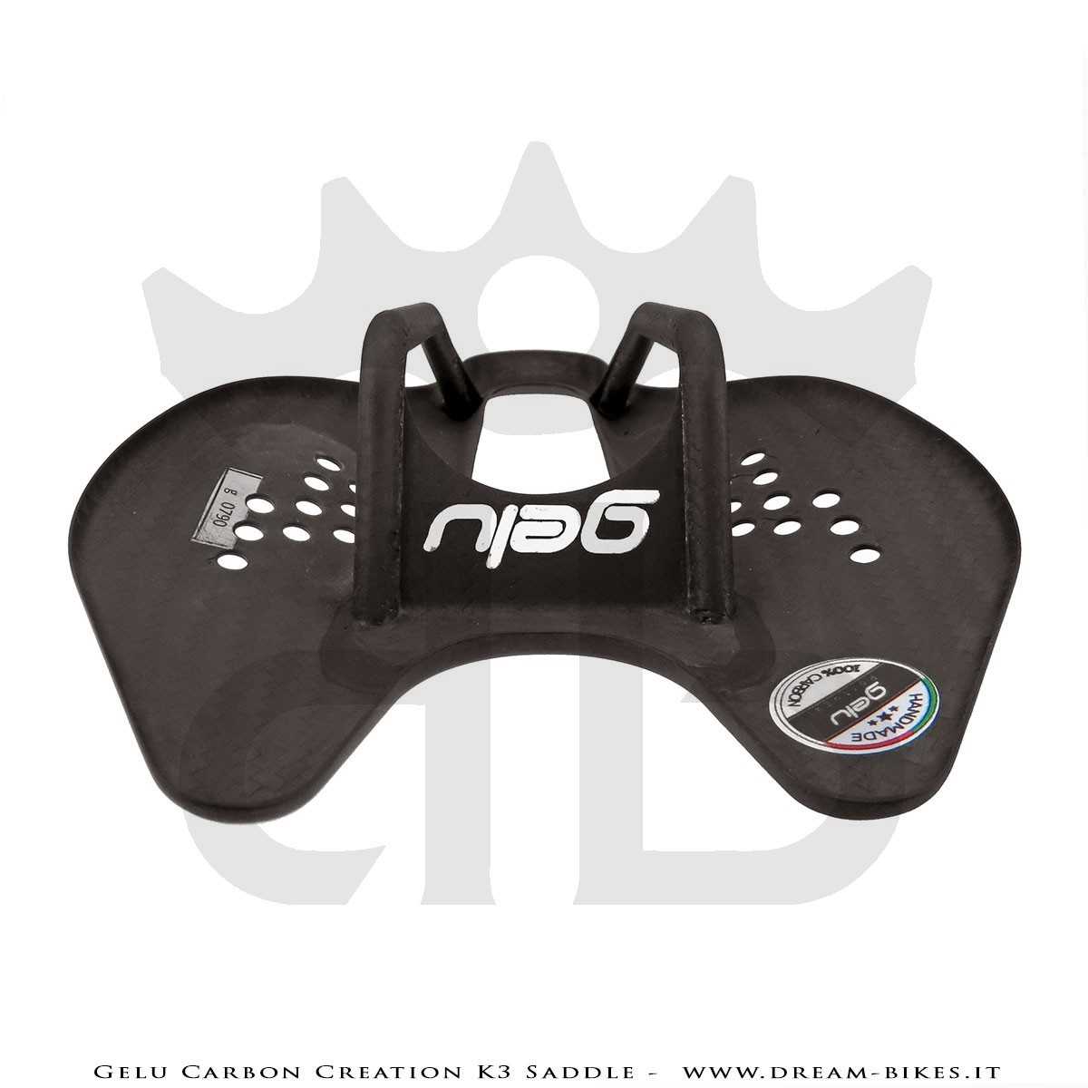 Gelu Carbon Creation K3 Full Carbon Saddle 42 gr. The Lightest In The World