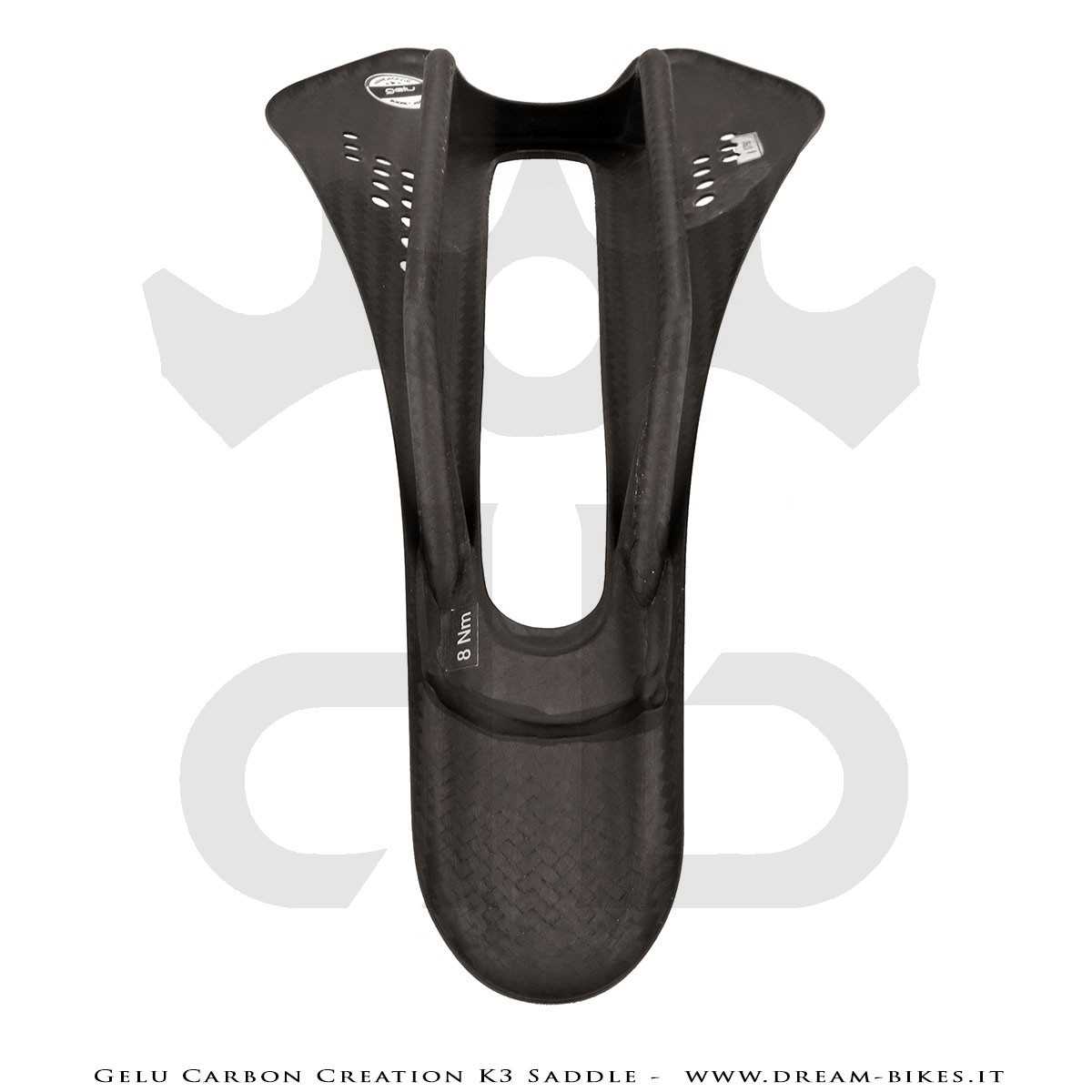 Gelu Carbon Creation K3 Sella Full Carbon 42 gr. La Più Leggera Al Mondo
