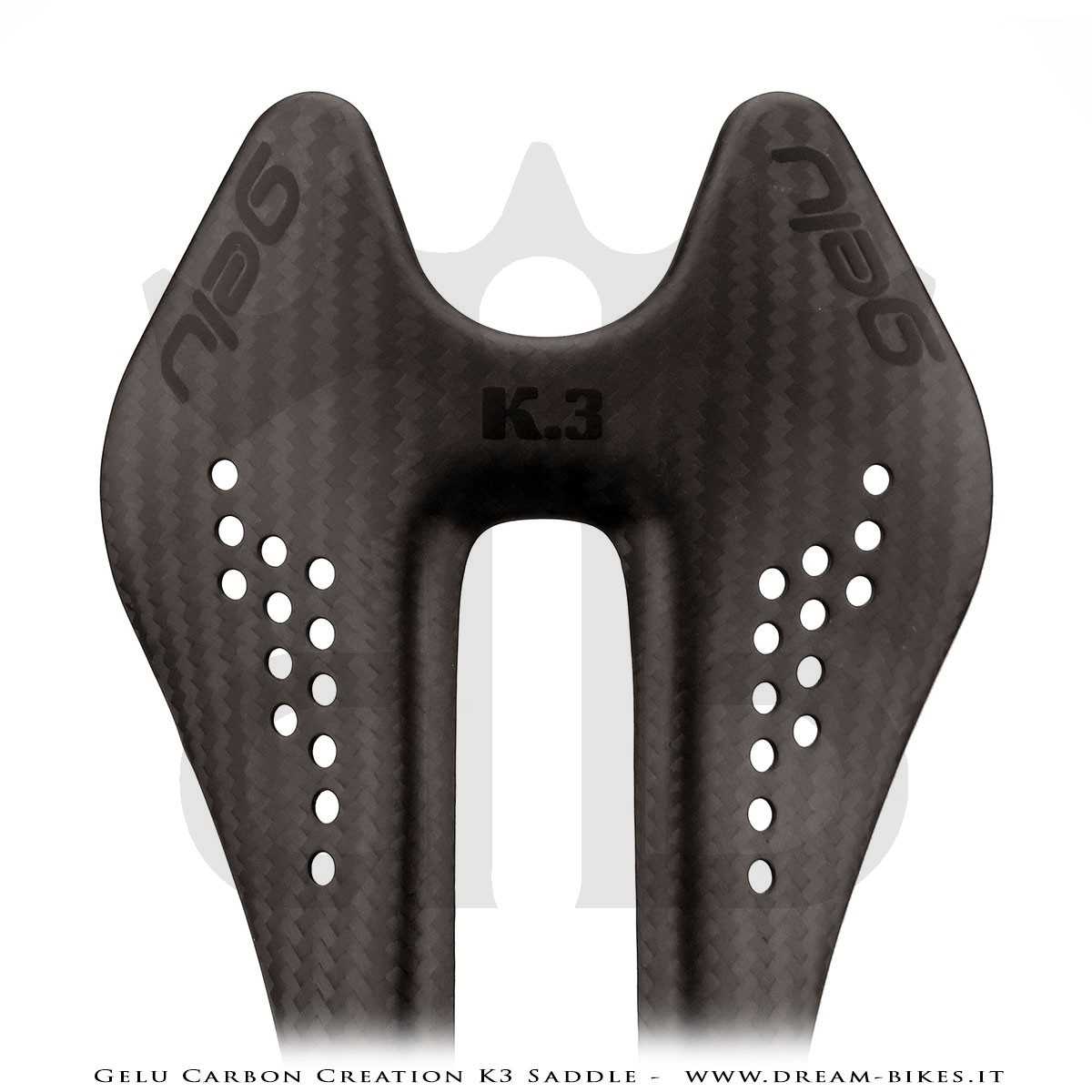 Gelu Carbon Creation K3 Sella Full Carbon 42 gr. La Più Leggera Al Mondo