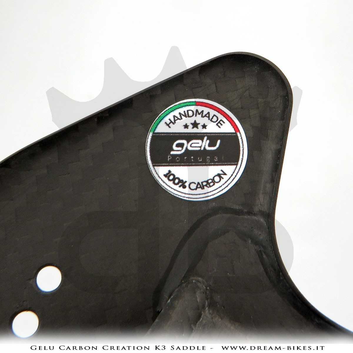 Gelu Carbon Creation K3 Full Carbon Saddle 42 gr. The Lightest In The World