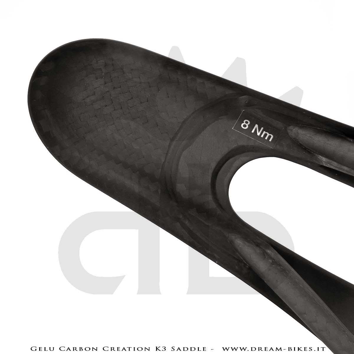 Gelu Carbon Creation K3 Full Carbon Saddle 42 gr. The Lightest In The World