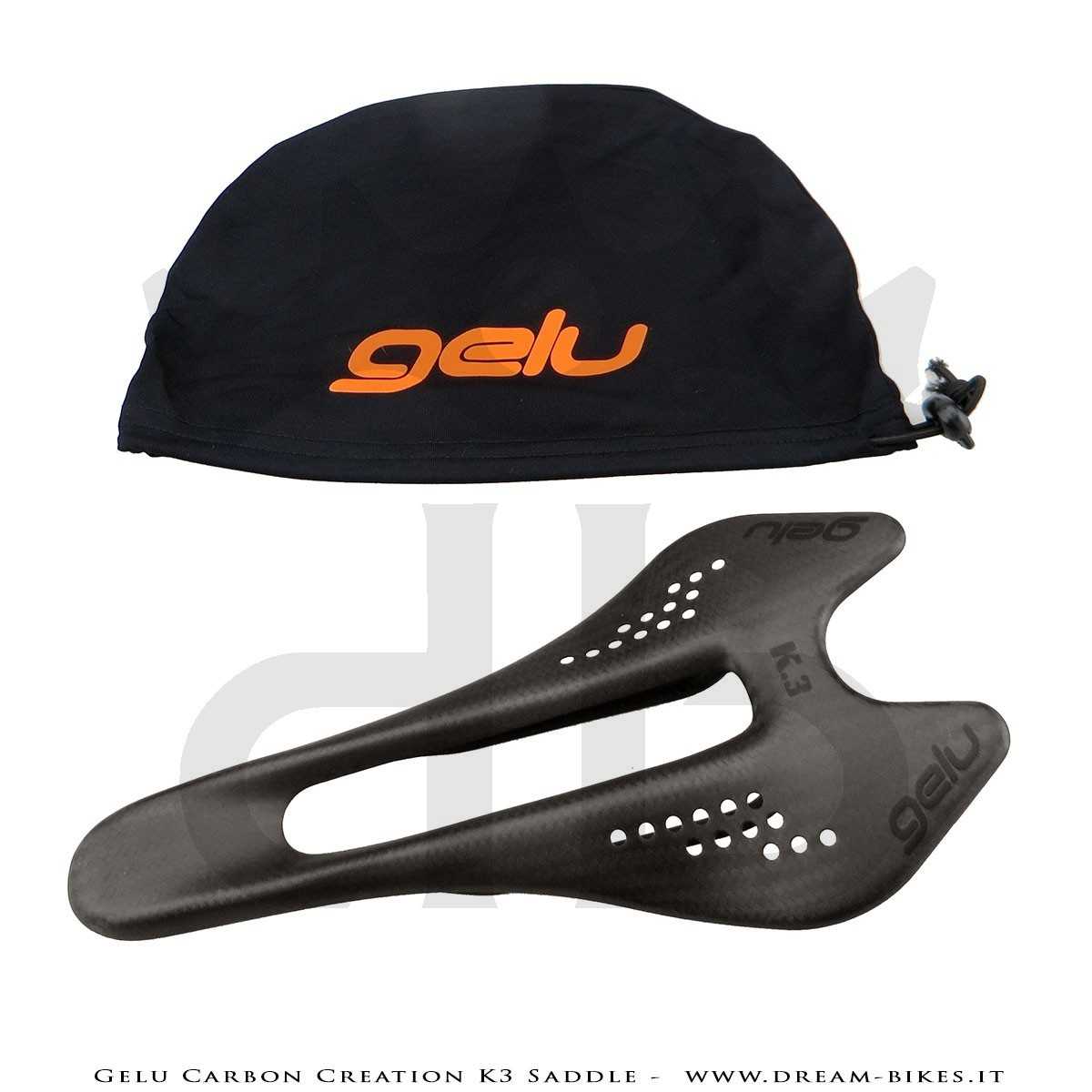 Gelu Carbon Creation K3 Full Carbon Saddle 42 gr. The Lightest In The World