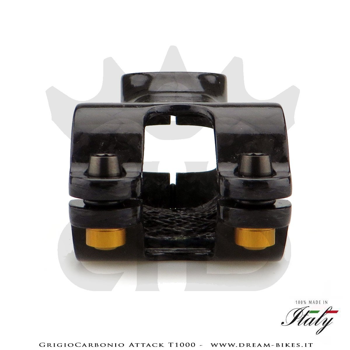 GrigioCarbonio Attack T1000 Attacco Manubrio Carbon, il più leggero al mondo!