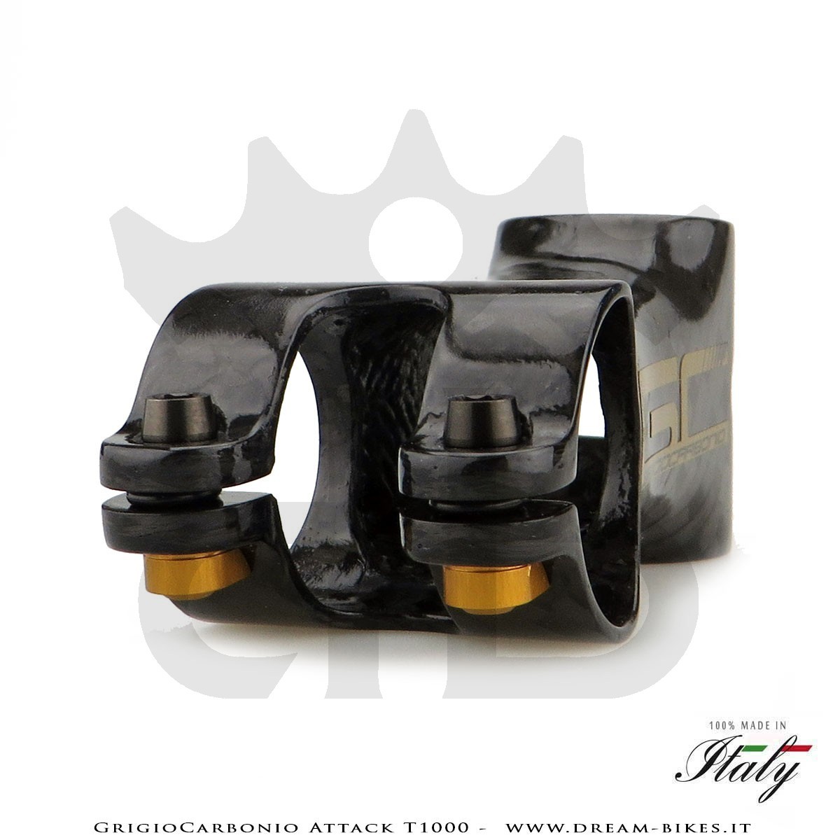 GrigioCarbonio Attack T1000 Carbon Stem, The Lightest In The World!