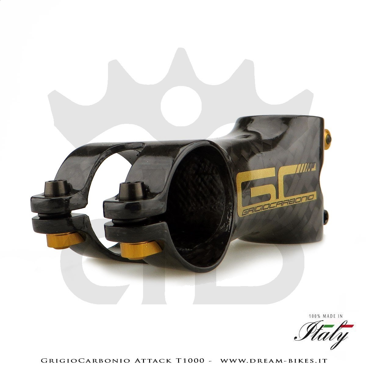 GrigioCarbonio Attack T1000 Carbon Stem, The Lightest In The World!