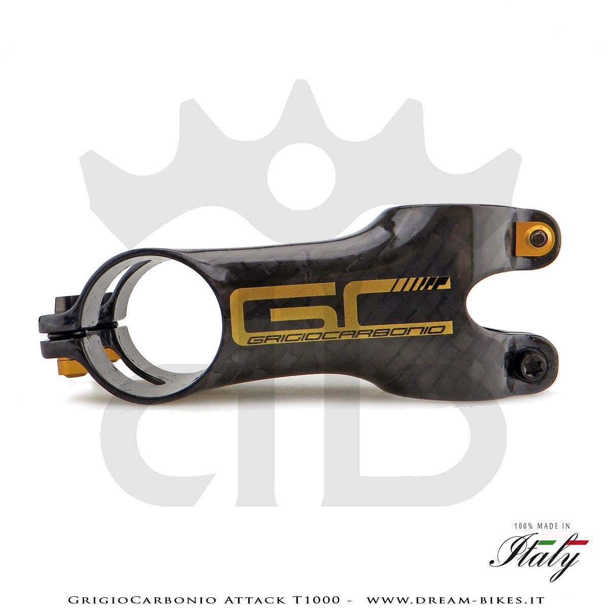 GrigioCarbonio Attack T1000 Carbon Stem, The Lightest In The World!