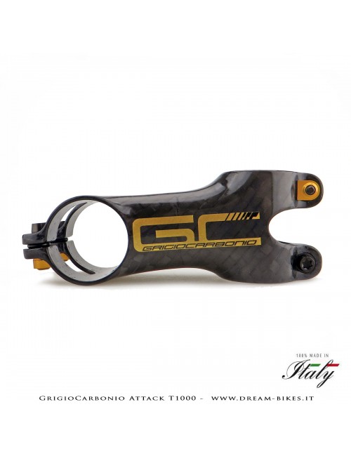 GrigioCarbonio Attack T1000 Attacco Manubrio Carbon, il più leggero al mondo!
