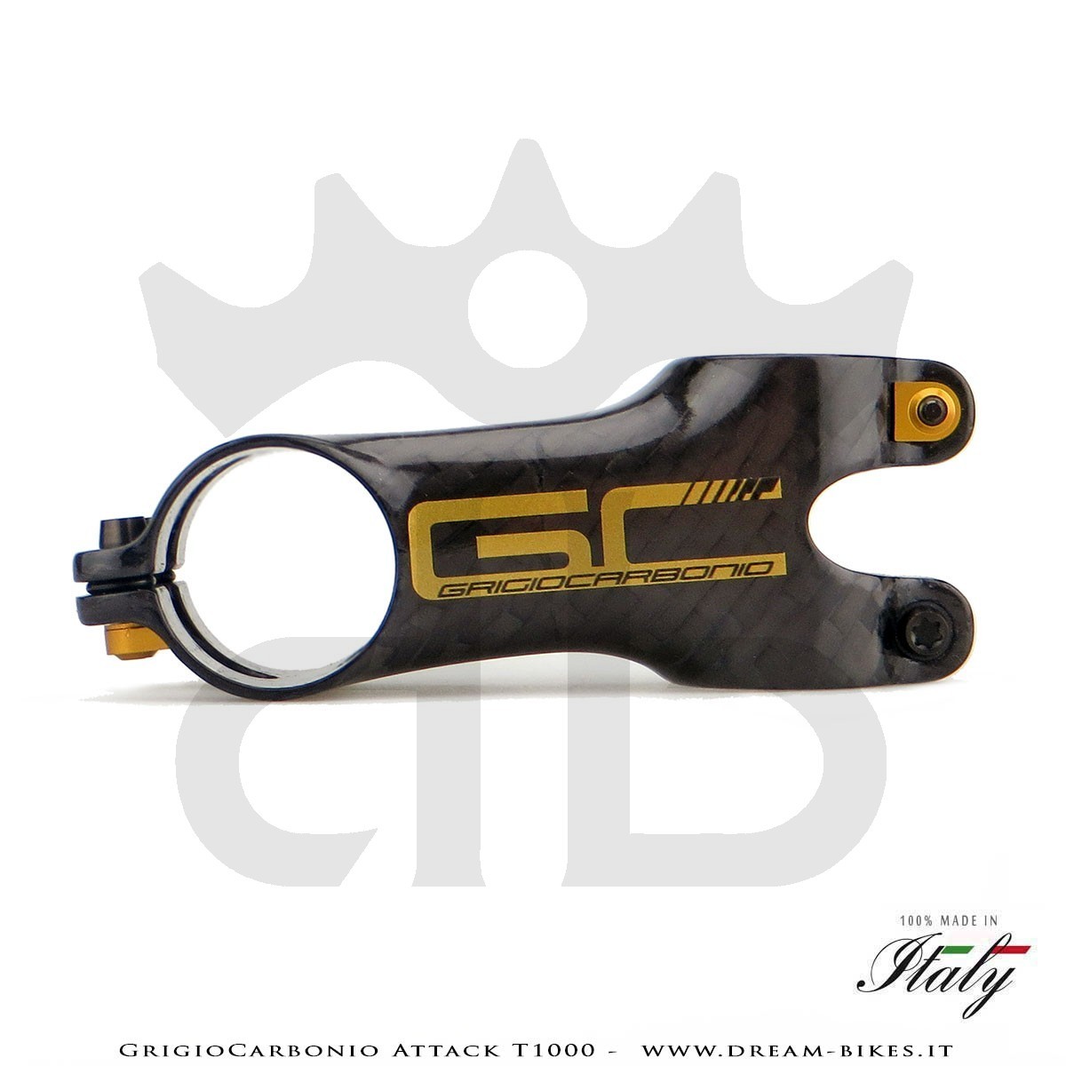 GrigioCarbonio Attack T1000 Carbon Stem, The Lightest In The World!