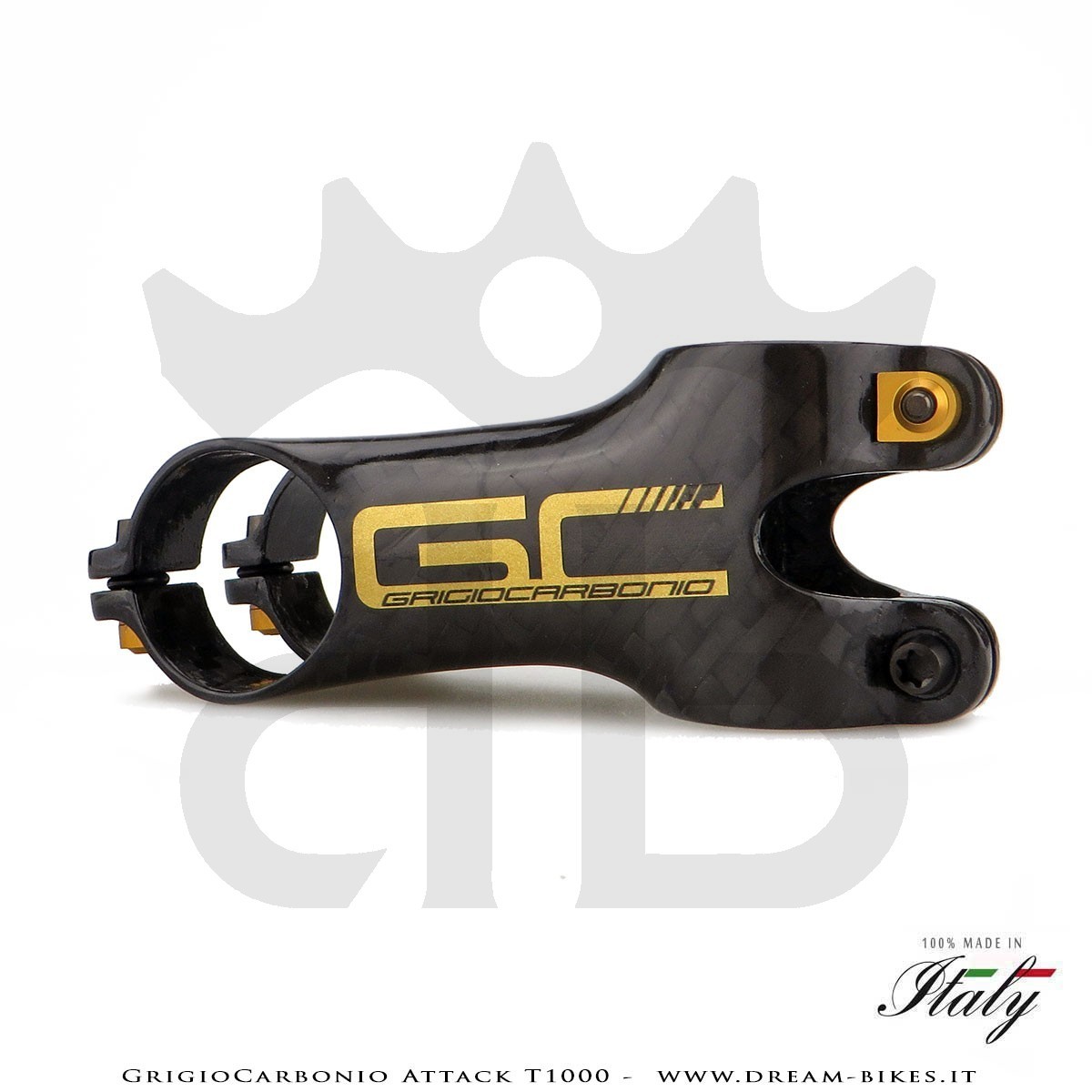 GrigioCarbonio Attack T1000 Carbon Stem, The Lightest In The World!