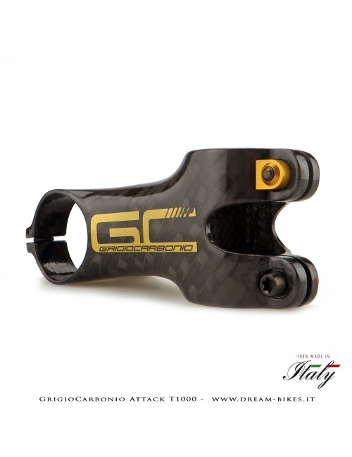 GrigioCarbonio Attack T1000 Attacco Manubrio Carbon, il più leggero al mondo!