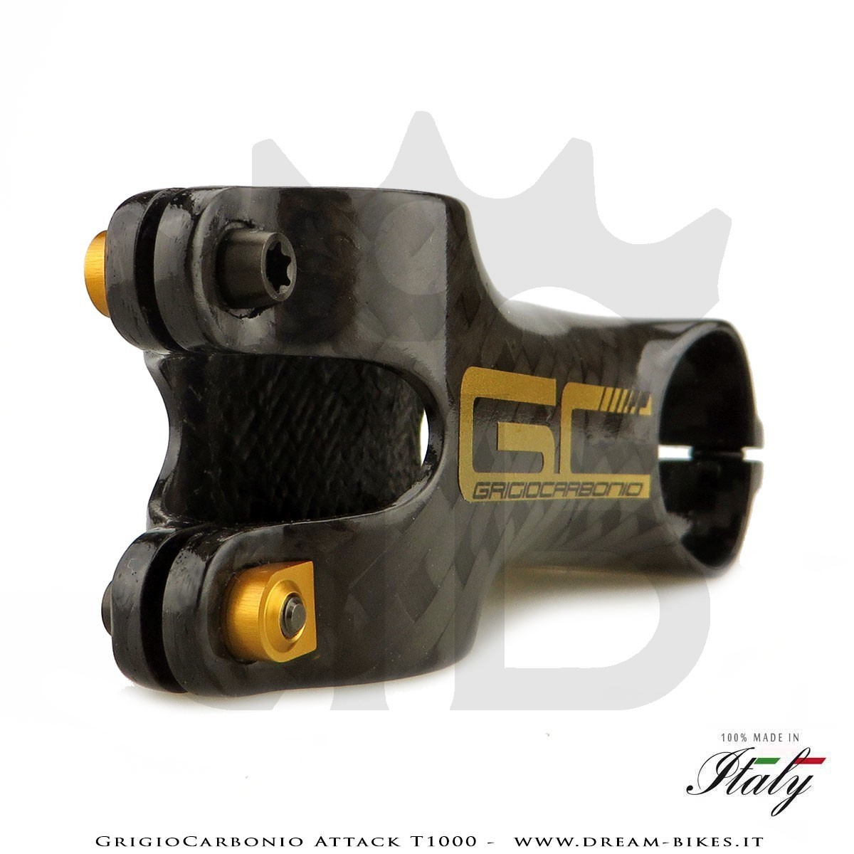 GrigioCarbonio Attack T1000 Carbon Stem, The Lightest In The World!