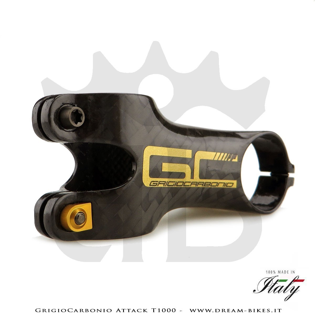GrigioCarbonio Attack T1000 Carbon Stem, The Lightest In The World!
