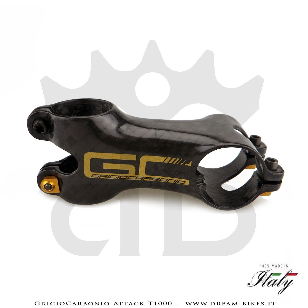 GrigioCarbonio Attack T1000 Carbon Stem, The Lightest In The World!