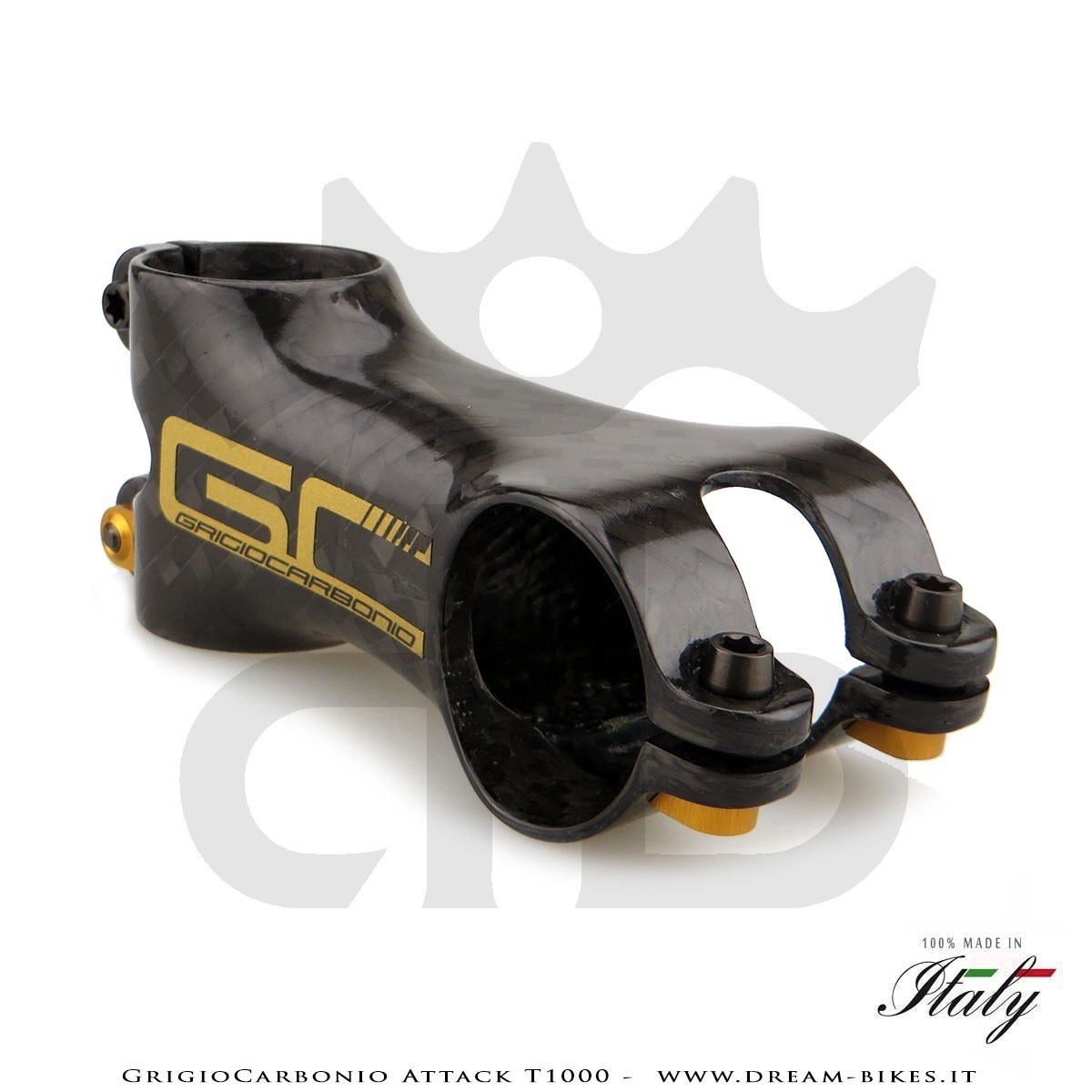 GrigioCarbonio Attack T1000 Carbon Stem, The Lightest In The World!