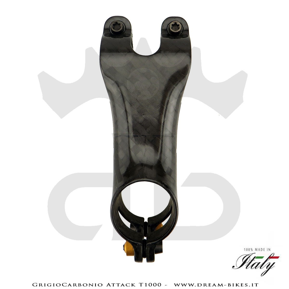 GrigioCarbonio Attack T1000 Attacco Manubrio Carbon, il più leggero al mondo!