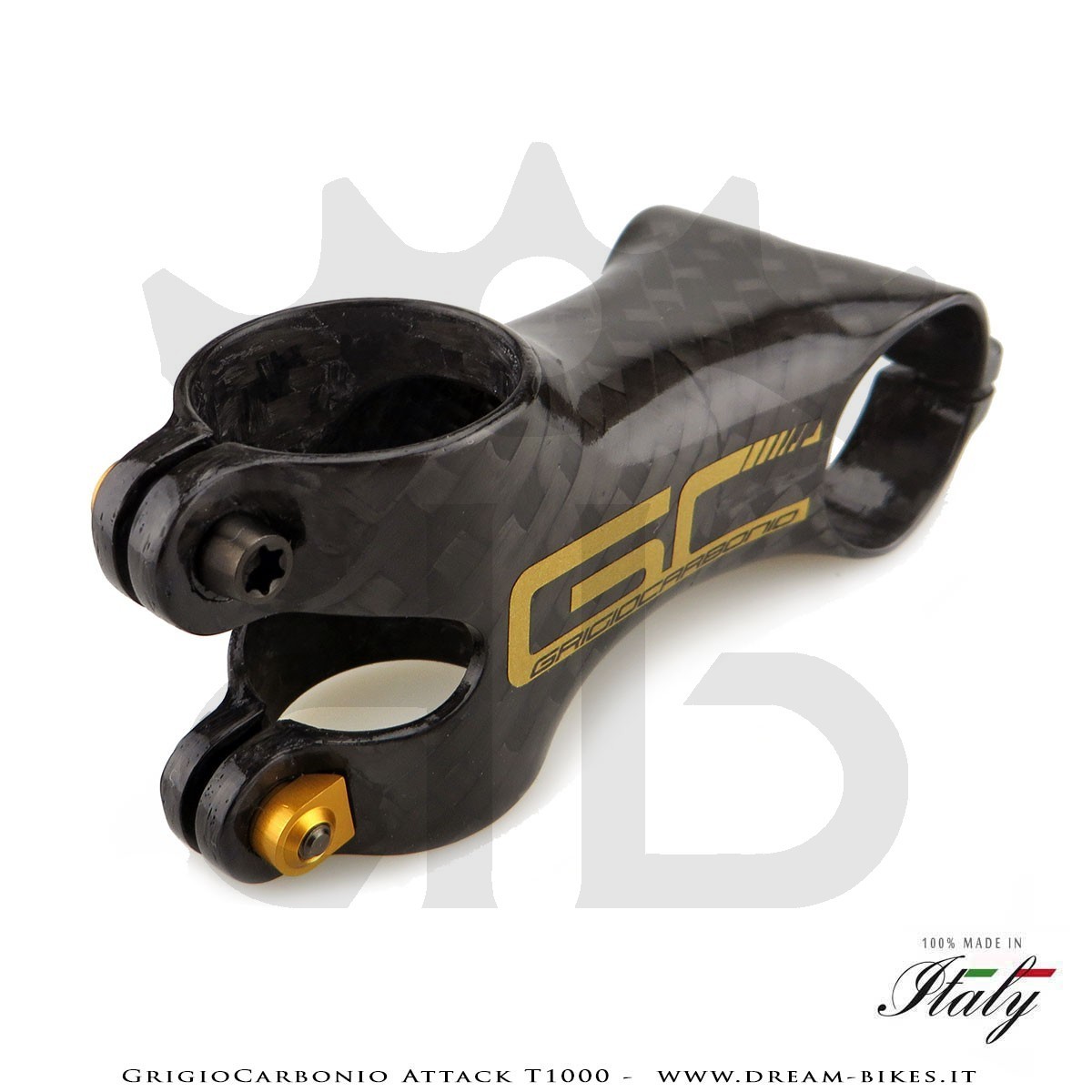 GrigioCarbonio Attack T1000 Carbon Stem, The Lightest In The World!