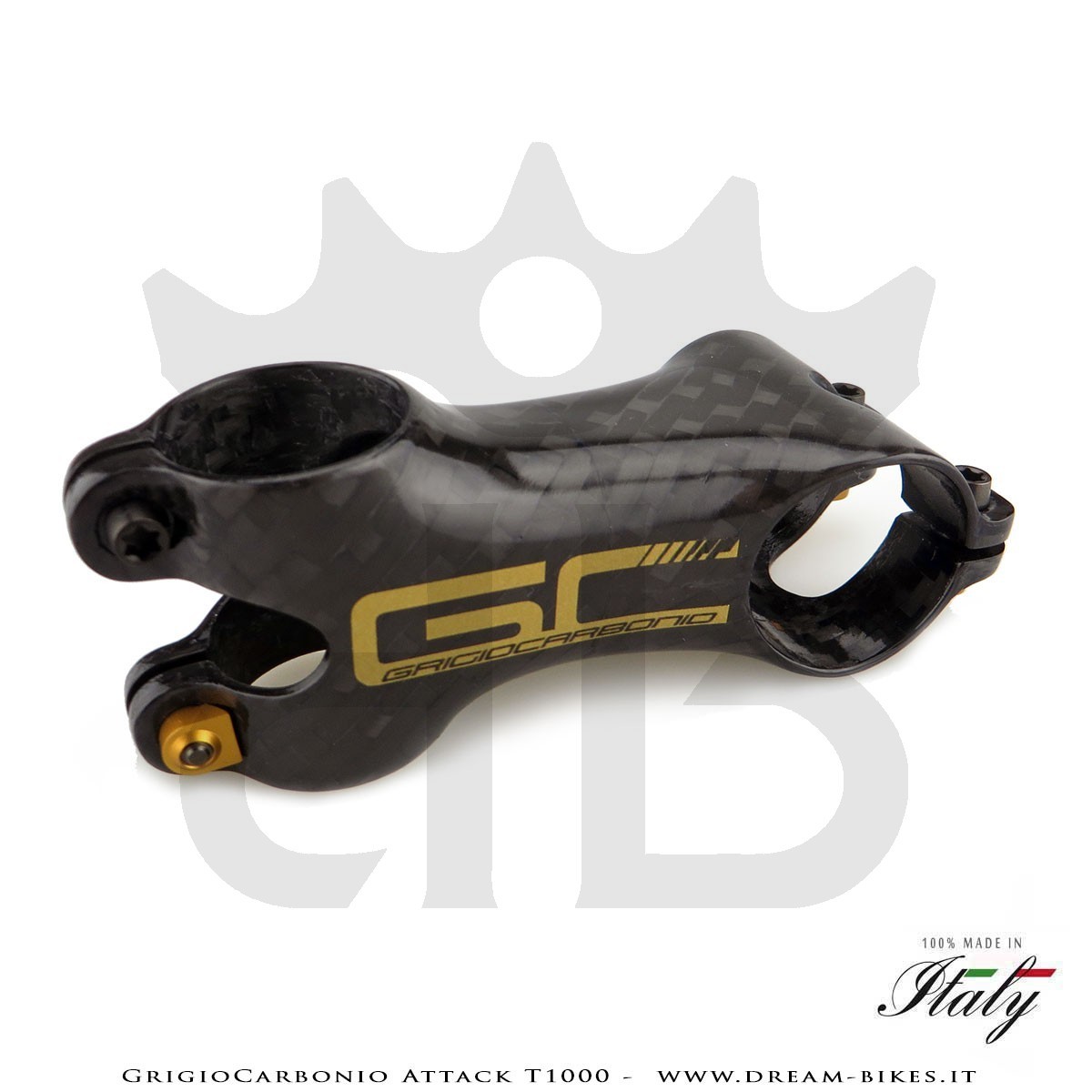 GrigioCarbonio Attack T1000 Carbon Stem, The Lightest In The World!
