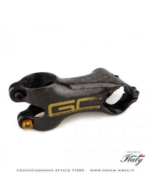 GrigioCarbonio Attack T1000 Attacco Manubrio Carbon, il più leggero al mondo!