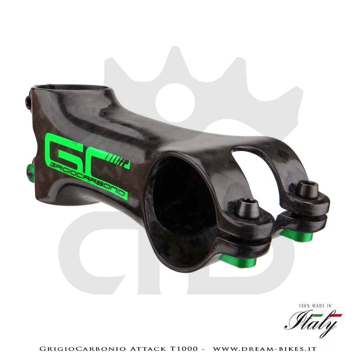 GrigioCarbonio Attack T1000 Carbon Stem, The Lightest In The World!