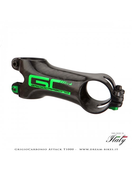 GrigioCarbonio Attack T1000 Attacco Manubrio Carbon, il più leggero al mondo!