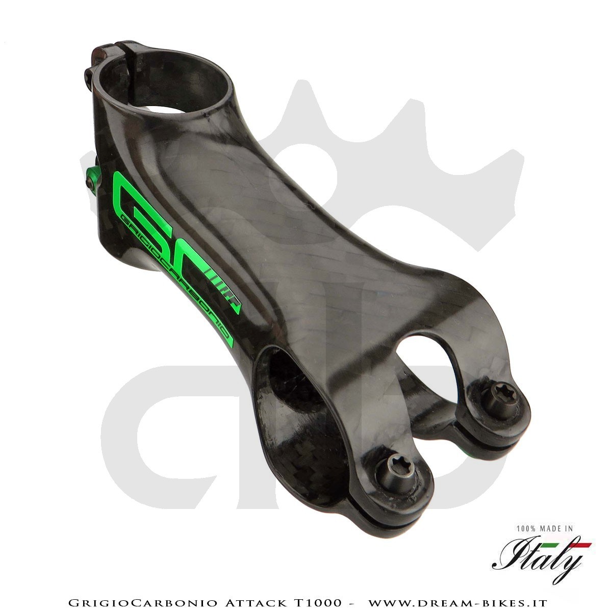 GrigioCarbonio Attack T1000 Carbon Stem, The Lightest In The World!