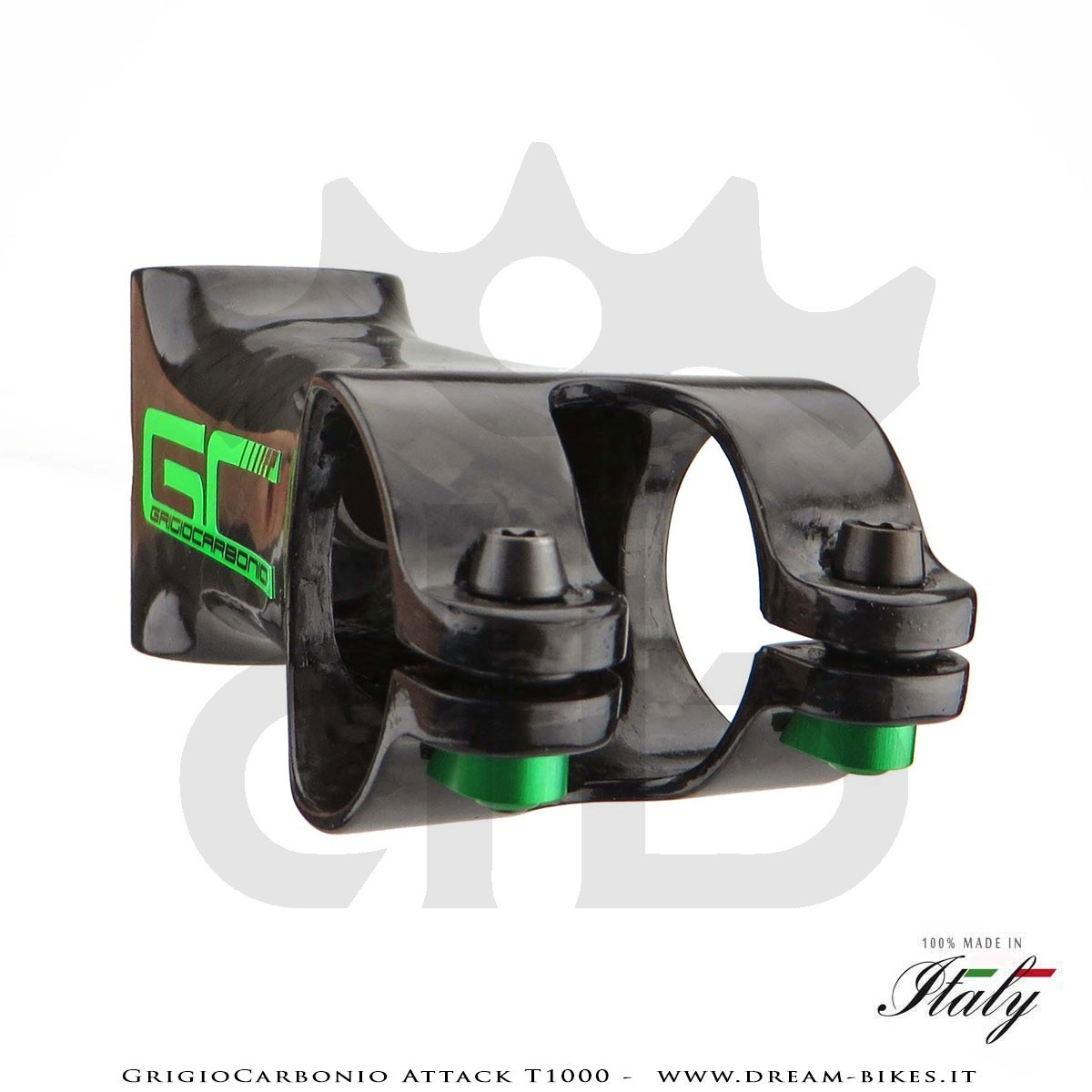 GrigioCarbonio Attack T1000 Attacco Manubrio Carbon, il più leggero al mondo!