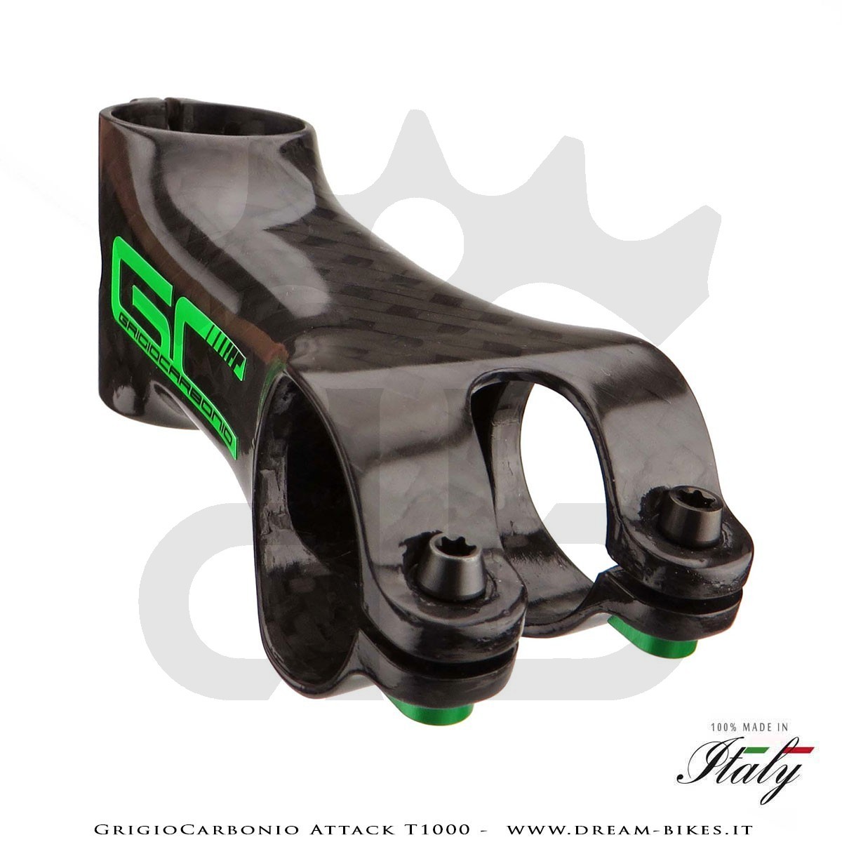 GrigioCarbonio Attack T1000 Carbon Stem, The Lightest In The World!