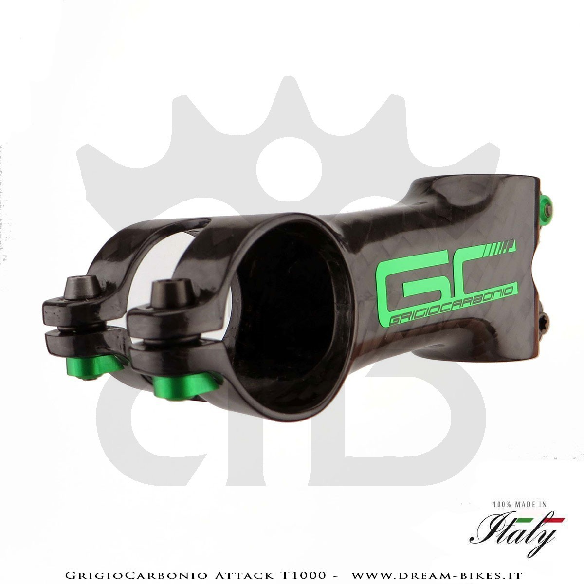 GrigioCarbonio Attack T1000 Carbon Stem, The Lightest In The World!