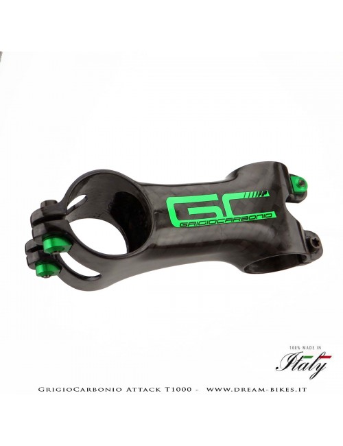 GrigioCarbonio Attack T1000 Attacco Manubrio Carbon, il più leggero al mondo!