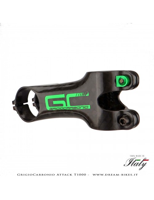 GrigioCarbonio Attack T1000 Attacco Manubrio Carbon, il più leggero al mondo!