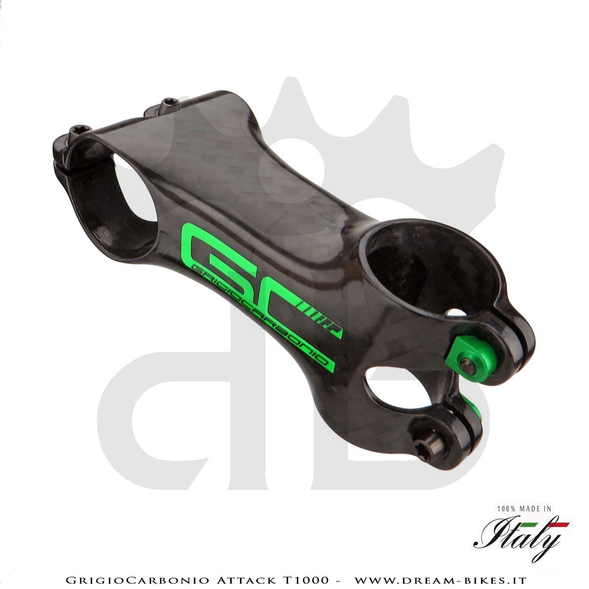 GrigioCarbonio Attack T1000 Carbon Stem, The Lightest In The World!