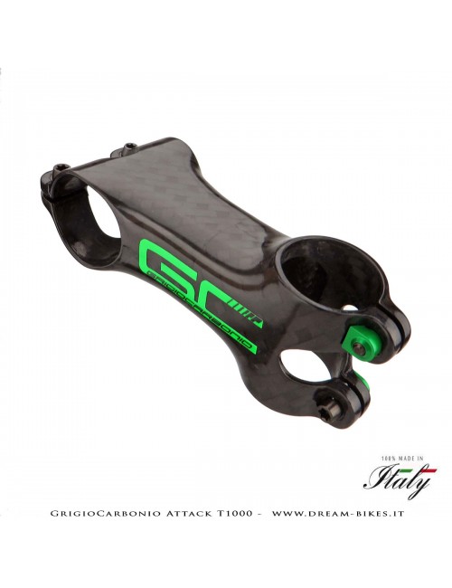 GrigioCarbonio Attack T1000 Attacco Manubrio Carbon, il più leggero al mondo!
